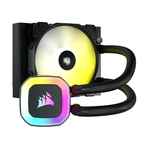CORSAIR H55 120mm RGB Liquid CPU Cooler